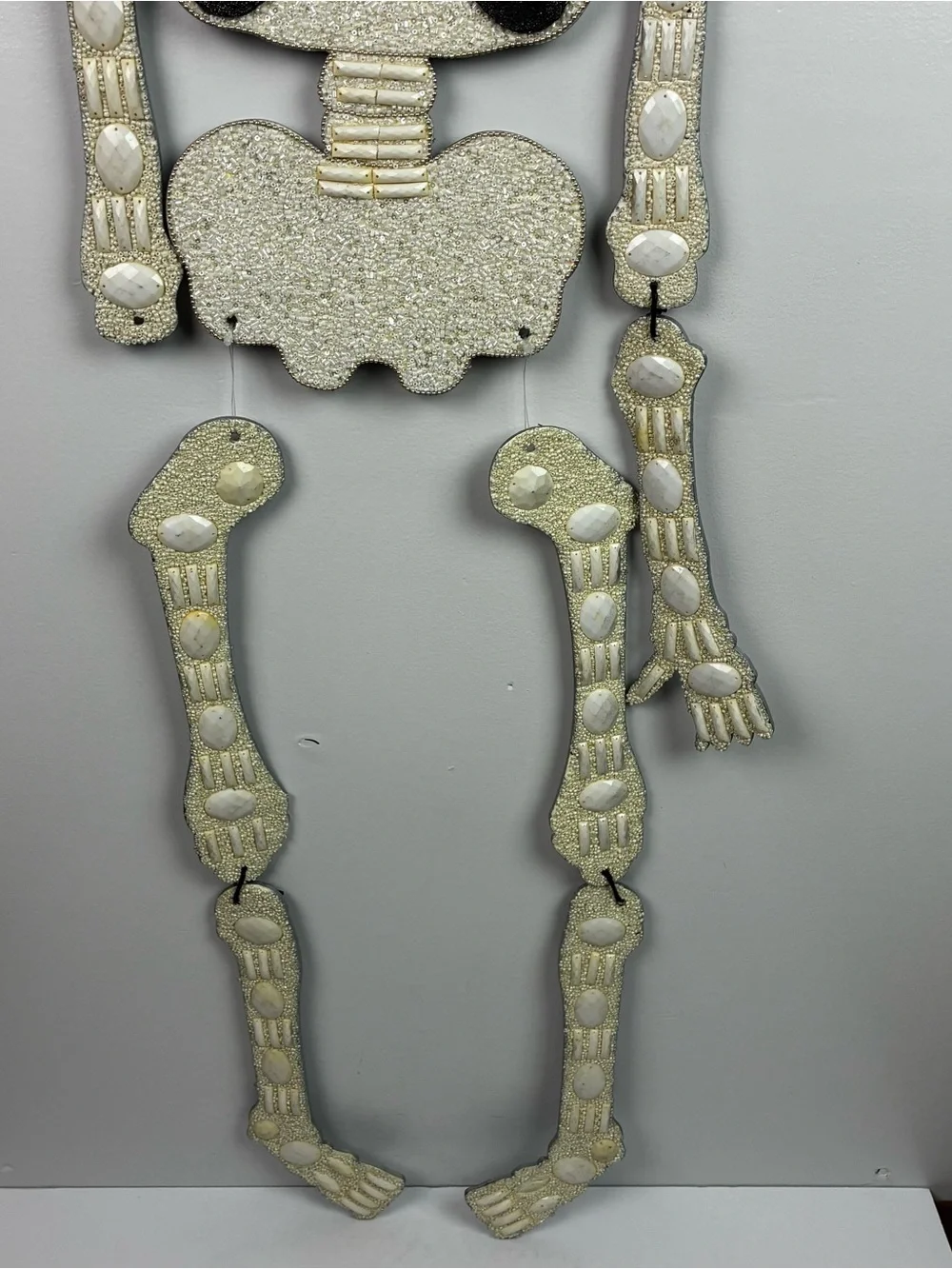 Halloween Decoration Skeleton Wall Hanging Articulated Limbs - So Cute!